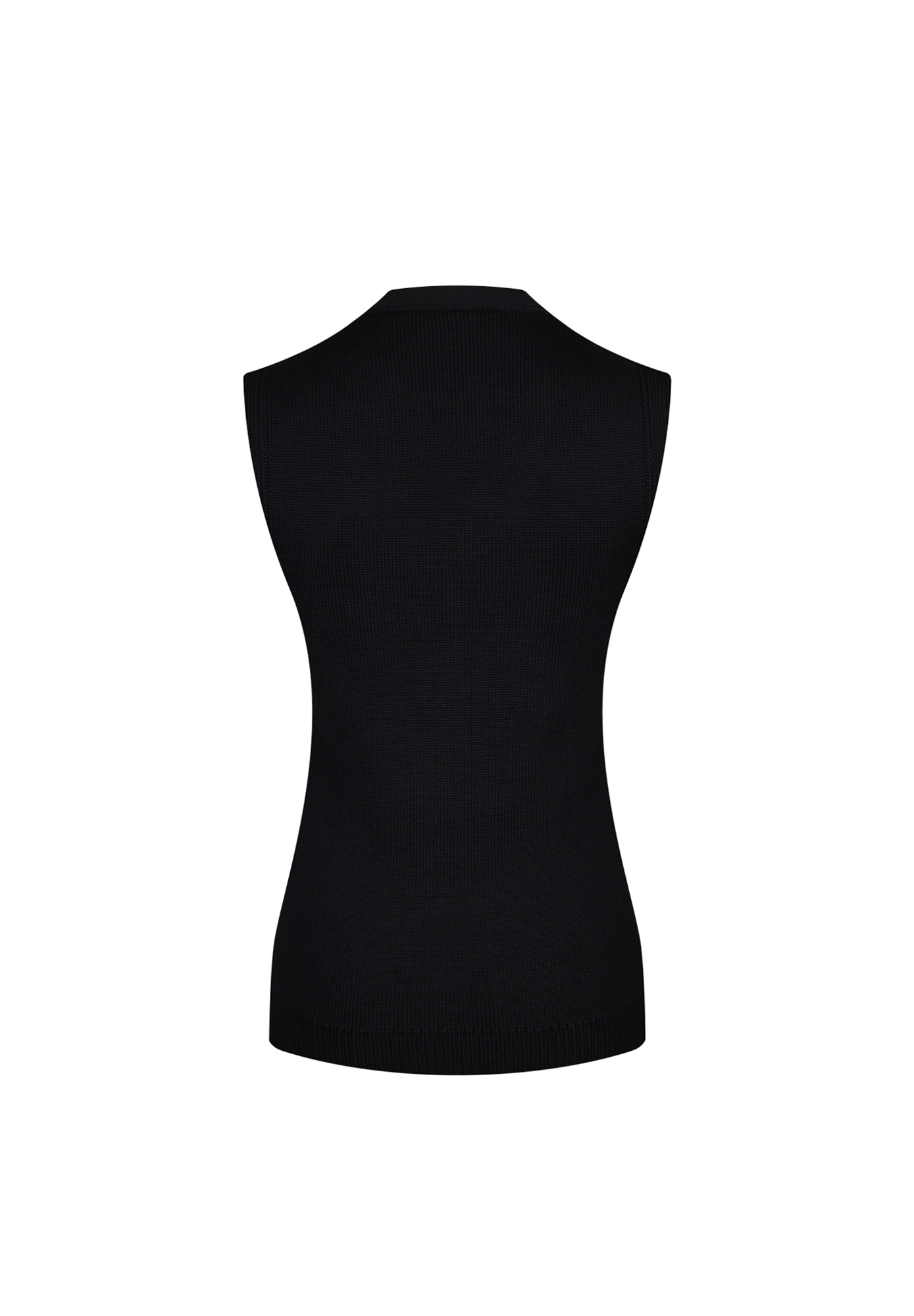 Вязаный жилет Prada с геометричным рисунком