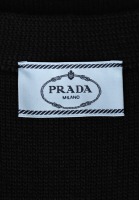 Вязаный жилет Prada с геометричным рисунком