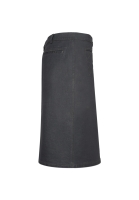 Серая джинсовая юбка Chanel