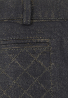 Серая джинсовая юбка Chanel