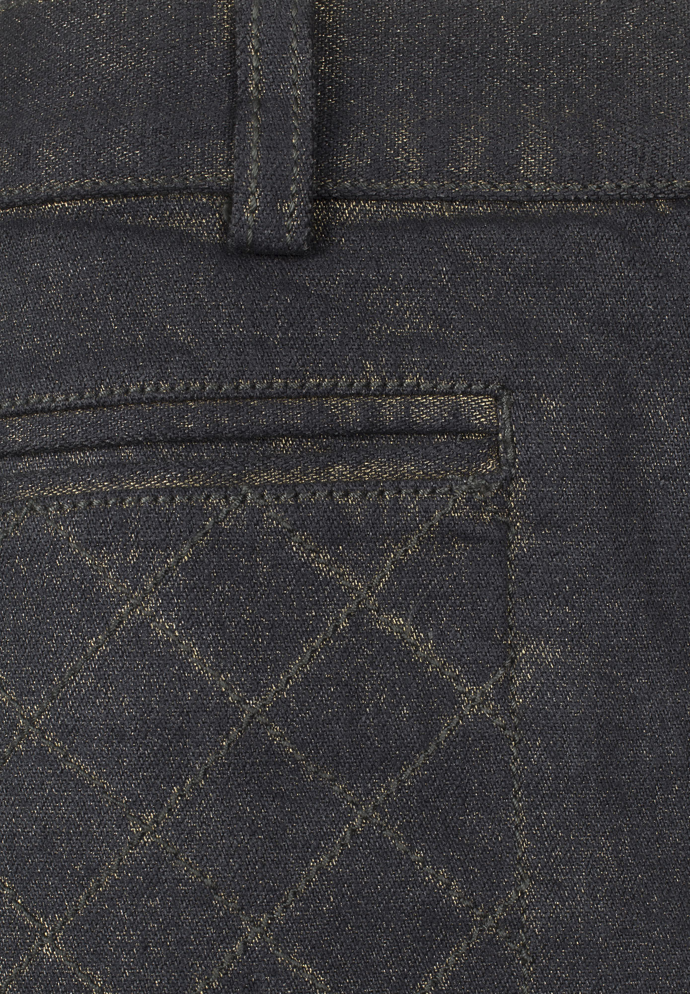 Серая джинсовая юбка Chanel