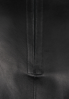 Черная кожаная юбка Jil Sander 