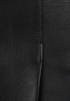 Черная кожаная юбка Jil Sander 