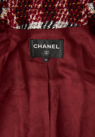 Красный твидовый жакет Chanel 