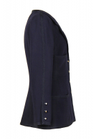 Темно-синий классический жакет Chanel