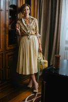 Шелковая блузка Hermès 