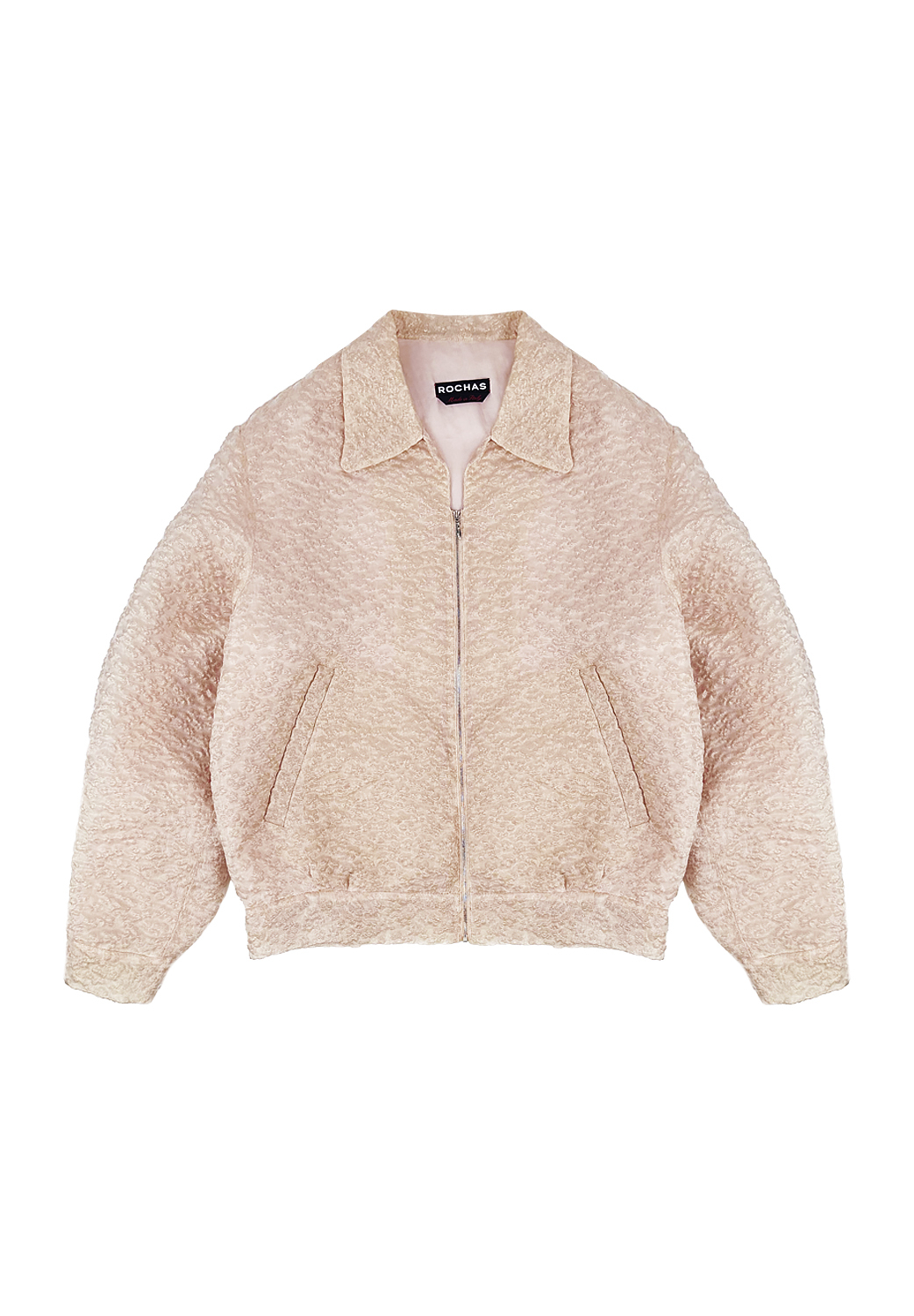 Розовый бомбер Rochas