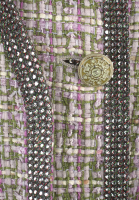 Твидовый жакет Chanel с кристаллами