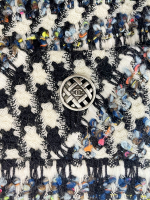 Клетчатый цветной жакет Chanel