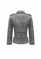 Клетчатый цветной жакет Chanel