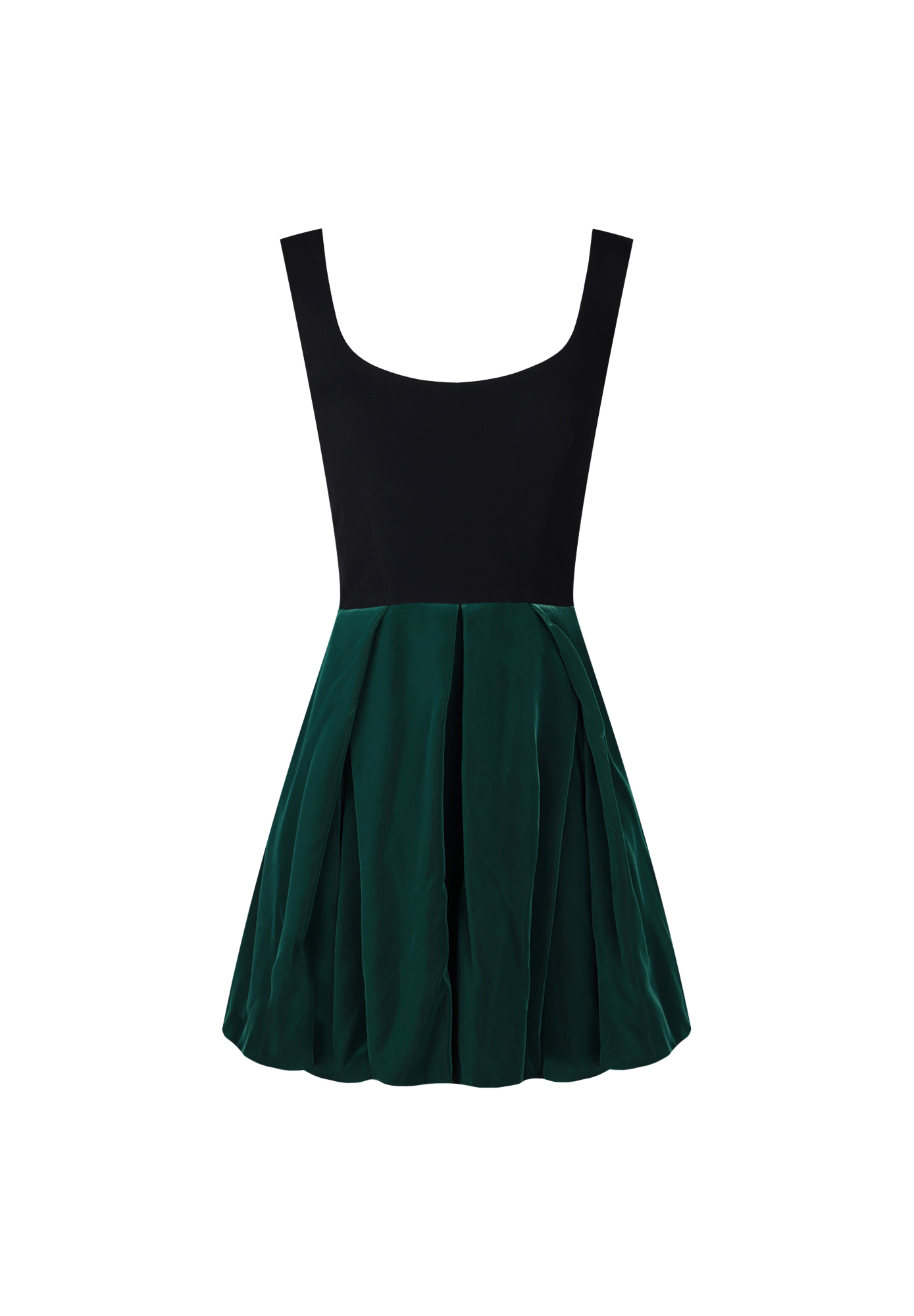 Платье Prada с бархатной юбкой