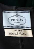 Платье Prada с бархатной юбкой