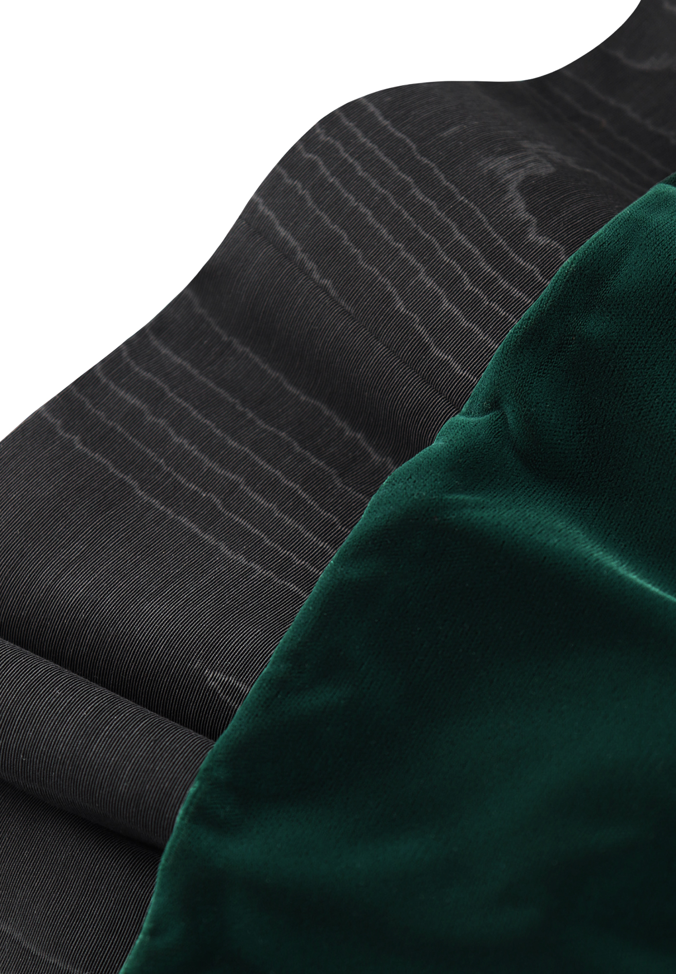 Платье Prada с бархатной юбкой