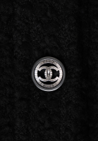 Черное платье Chanel из твида