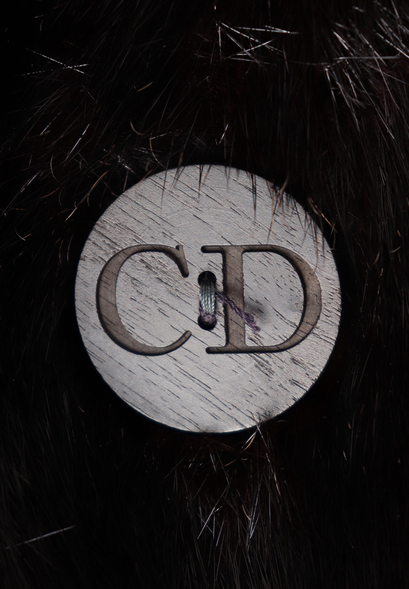 Двусторонняя шуба Christian Dior