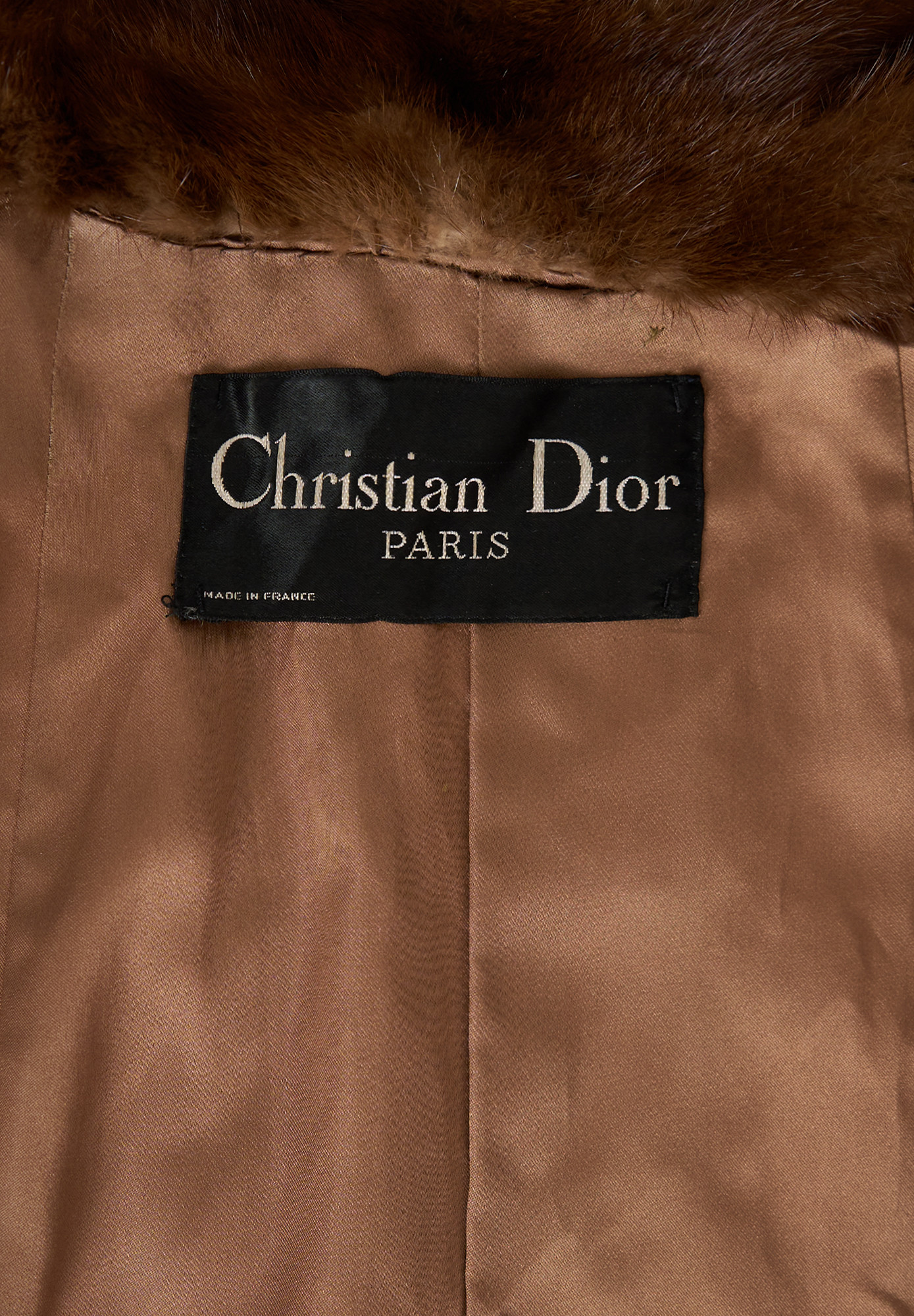 Норковая шуба Christian Dior 
