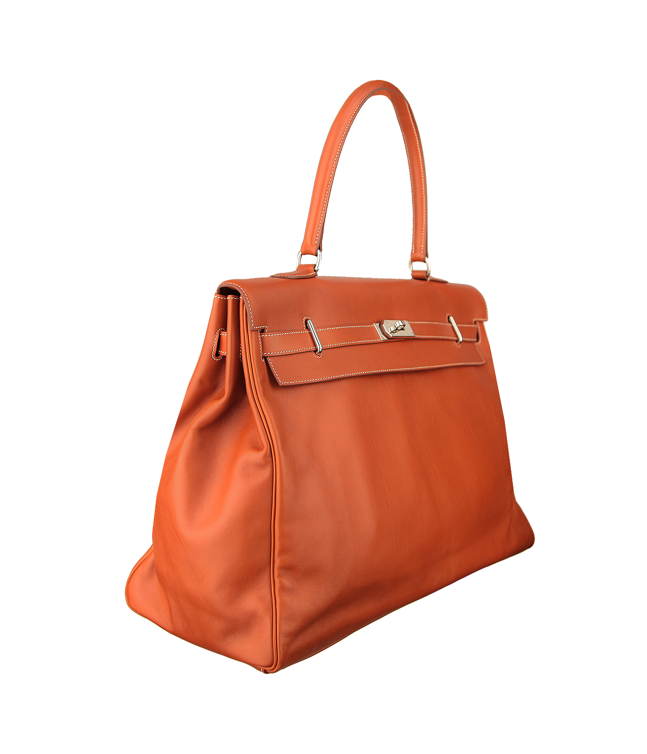 Сумка Hermès Kelly 50 Voyage в коже Swift