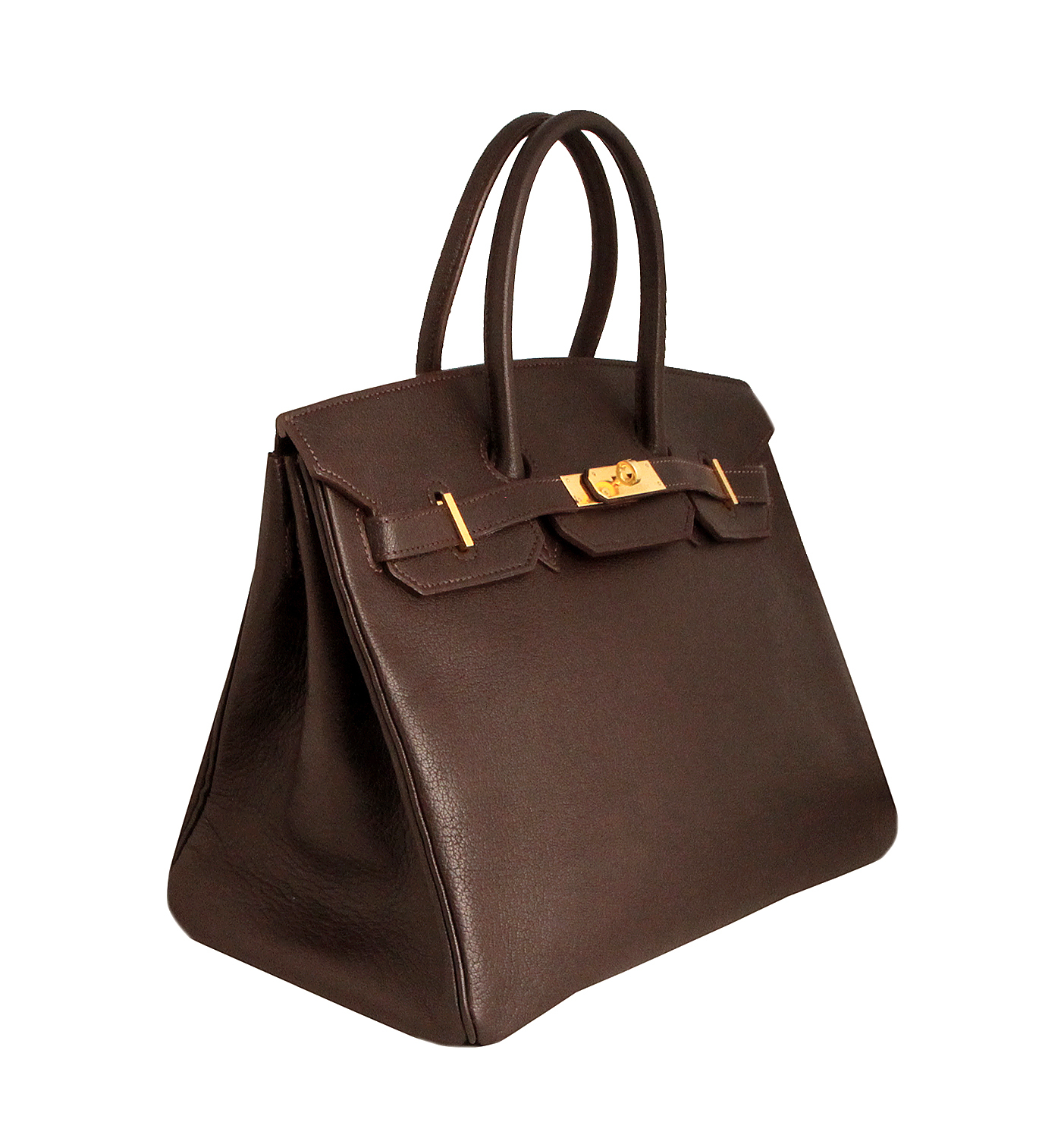 Сумка Hermès Birkin 35 Cacao Chevre