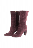 Замшевые сапоги Chanel