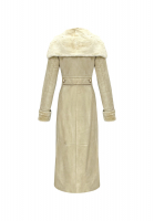 Двубортная дублёнка Prada