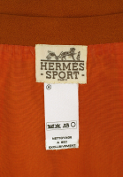 Оранжевая юбка Hermès