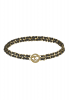 Пояс Chanel в виде цепи с логотипом