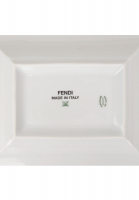 Фарфоровое блюдо Fendi