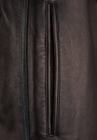 Черные кожаные брюки Versace