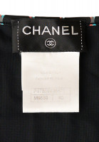 Черно-белый купальник Chanel