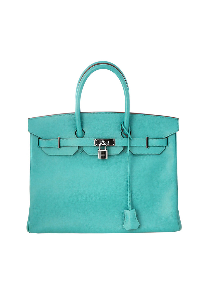 Сумка Hermès Birkin 35 Lagoon Epsom