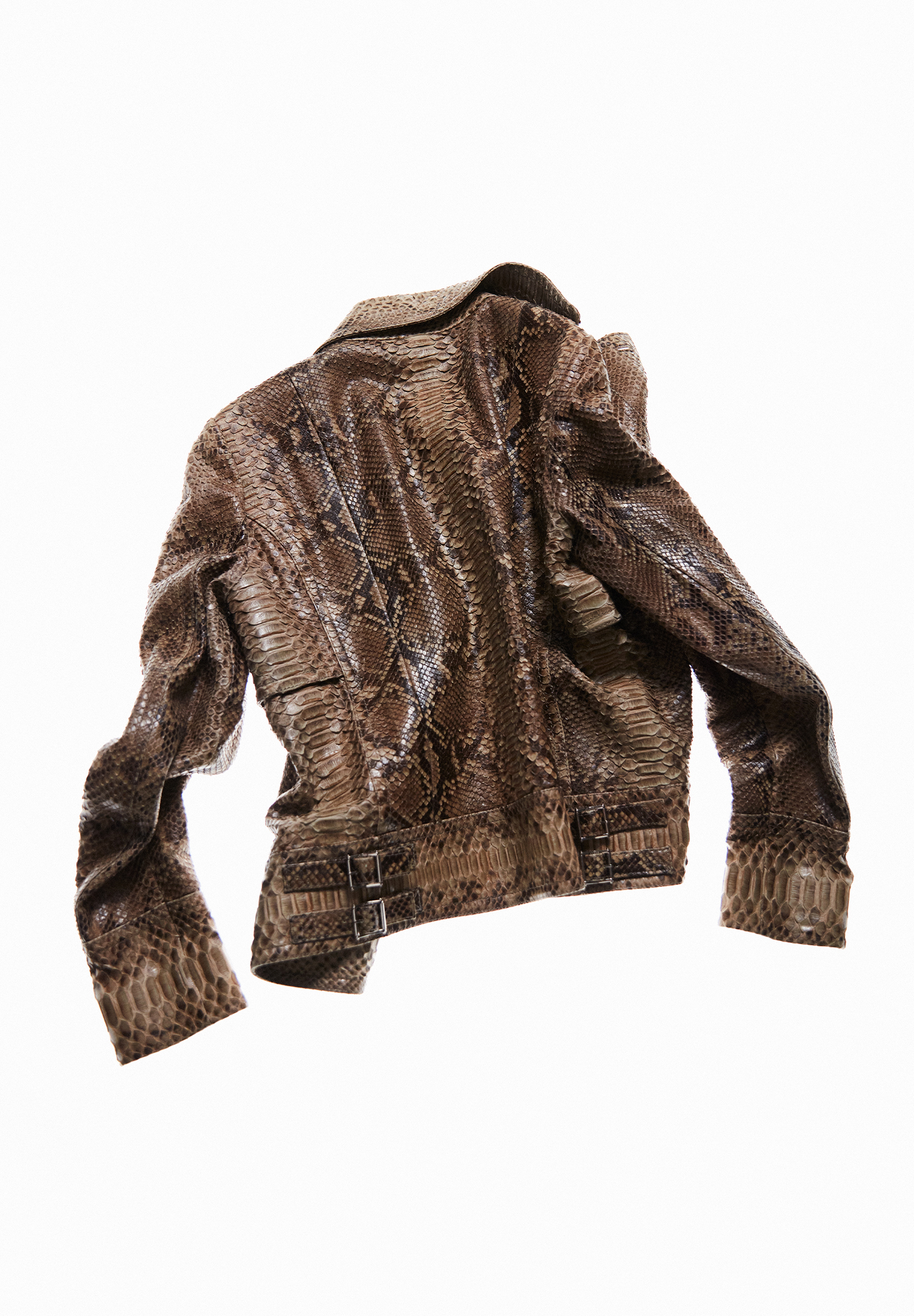 Жакет Gucci из кожи питона