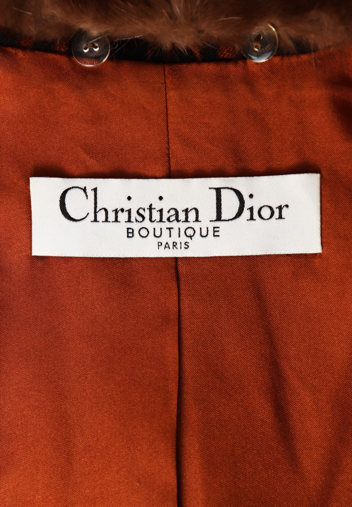 Леопардовый жакет Christian Dior с мехом