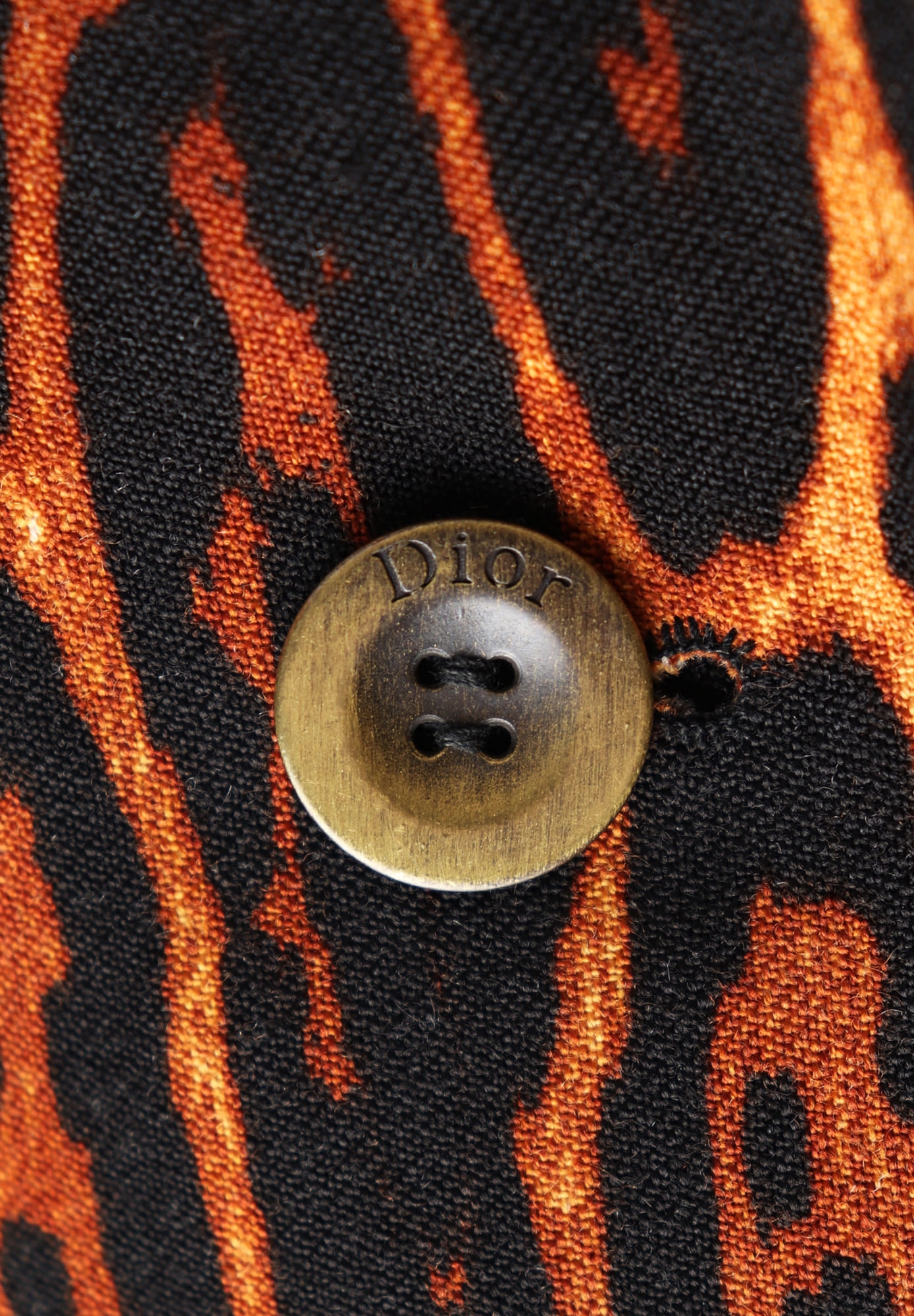 Леопардовый жакет Christian Dior с мехом