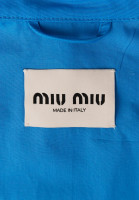 Голубой бомбер Miu Miu