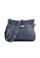 Темно-синяя сумка Hermès Jypsière 34