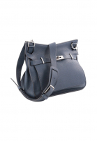 Темно-синяя сумка Hermès Jypsière 34