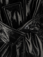 Лаковая кожаная куртка Valentino