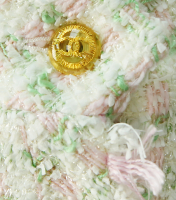 Твидовая юбка Chanel с бахромой