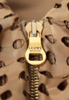 Платье Loewe с перфорацией и оборками
