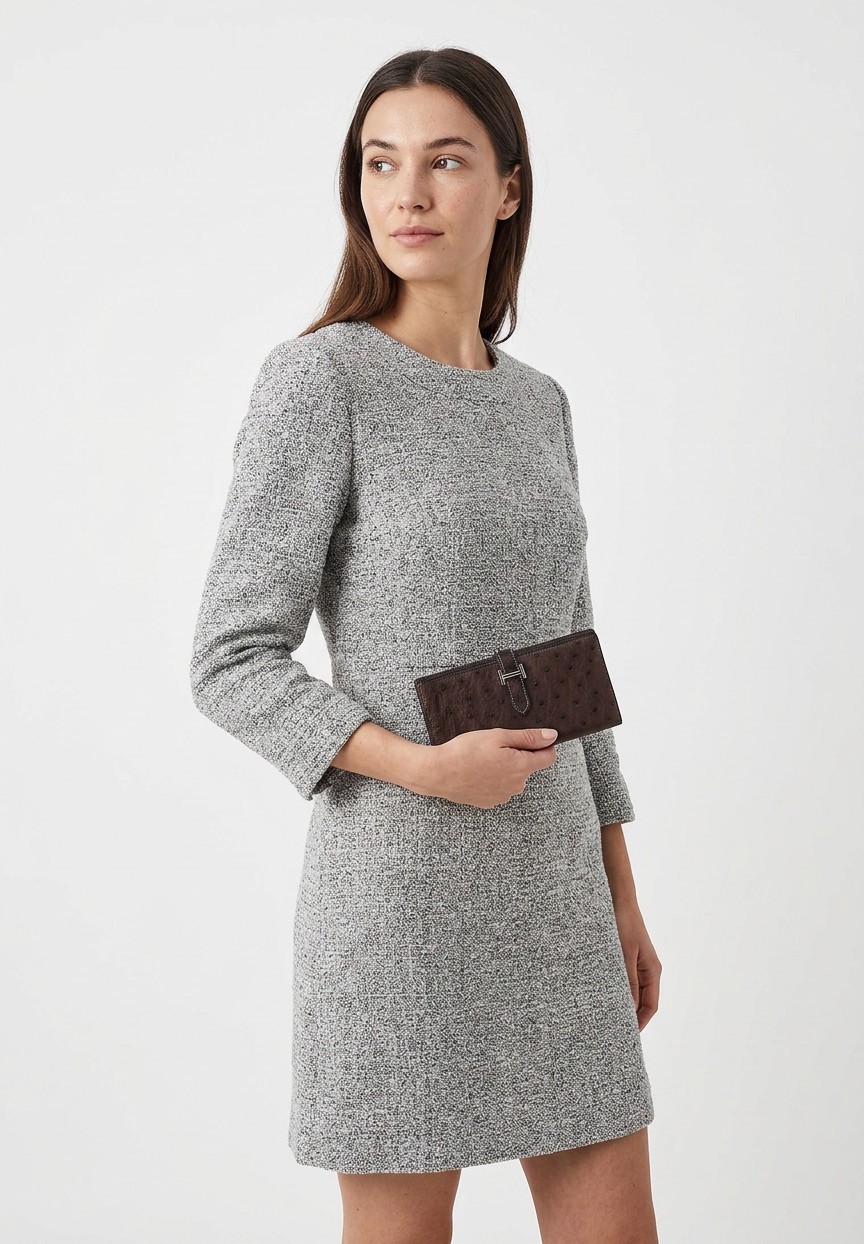 Портмоне Hermès Bearn Ostrich