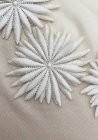 Белый Топ Christian Dior с цветами