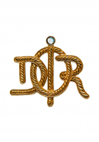 Именная брошь Christian Dior
