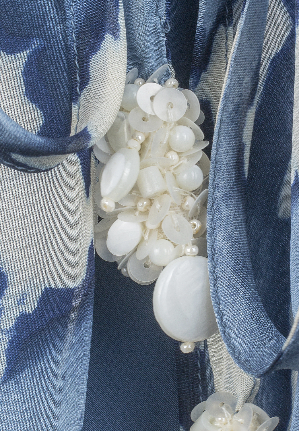 Шёлковая блузка Christian Doir с принтом