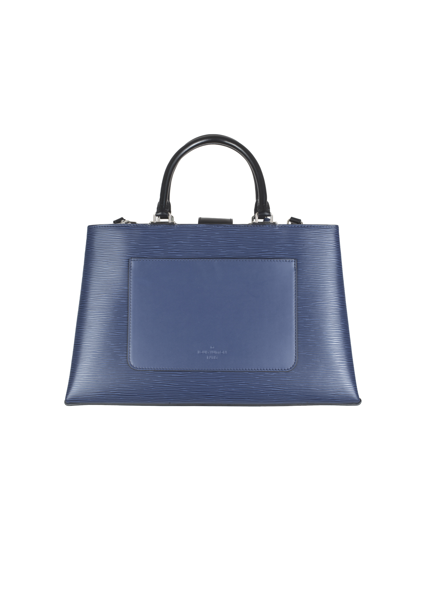 Синяя сумка Louis Vuitton Kleber MM Epi