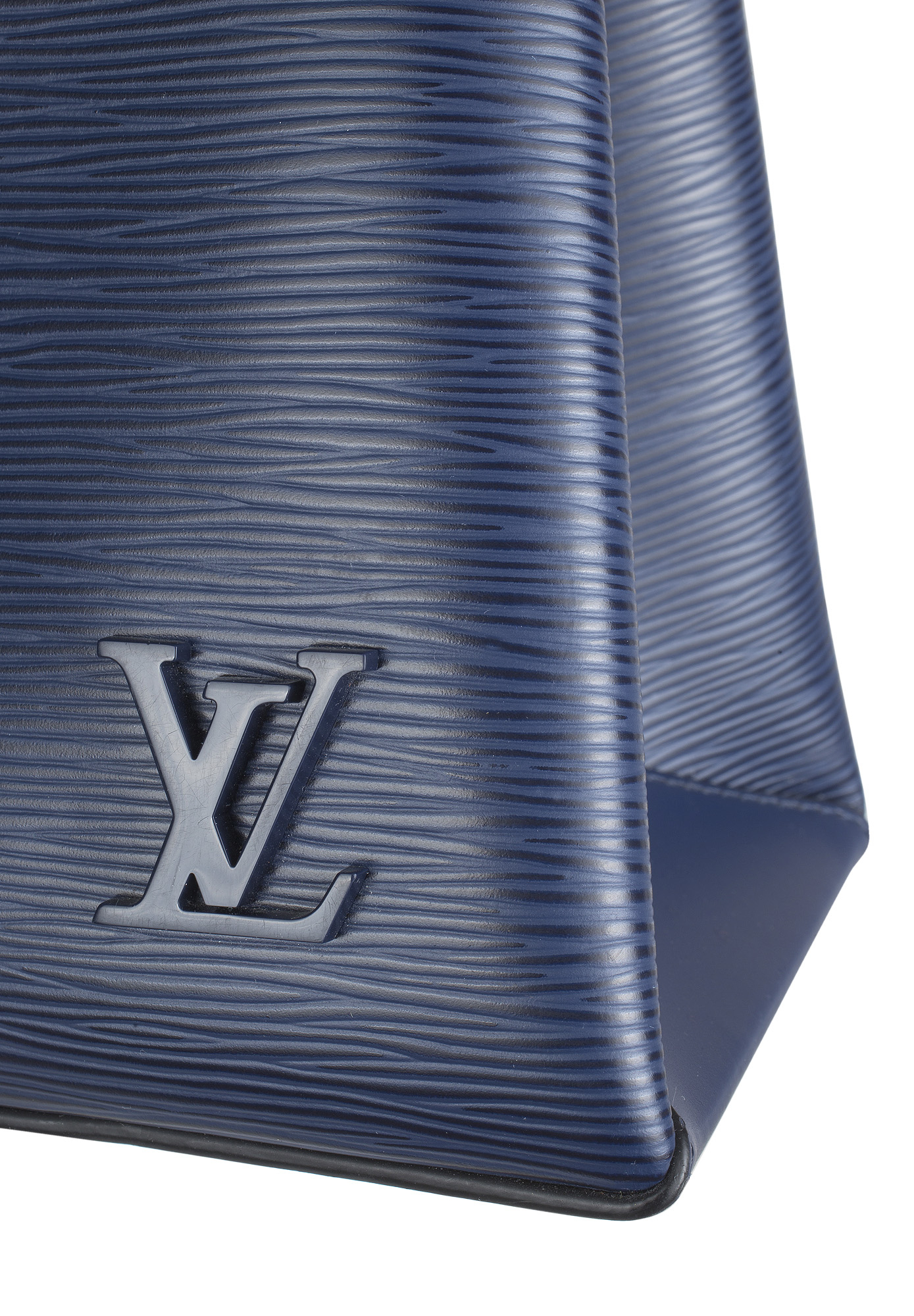 Синяя сумка Louis Vuitton Kleber MM Epi