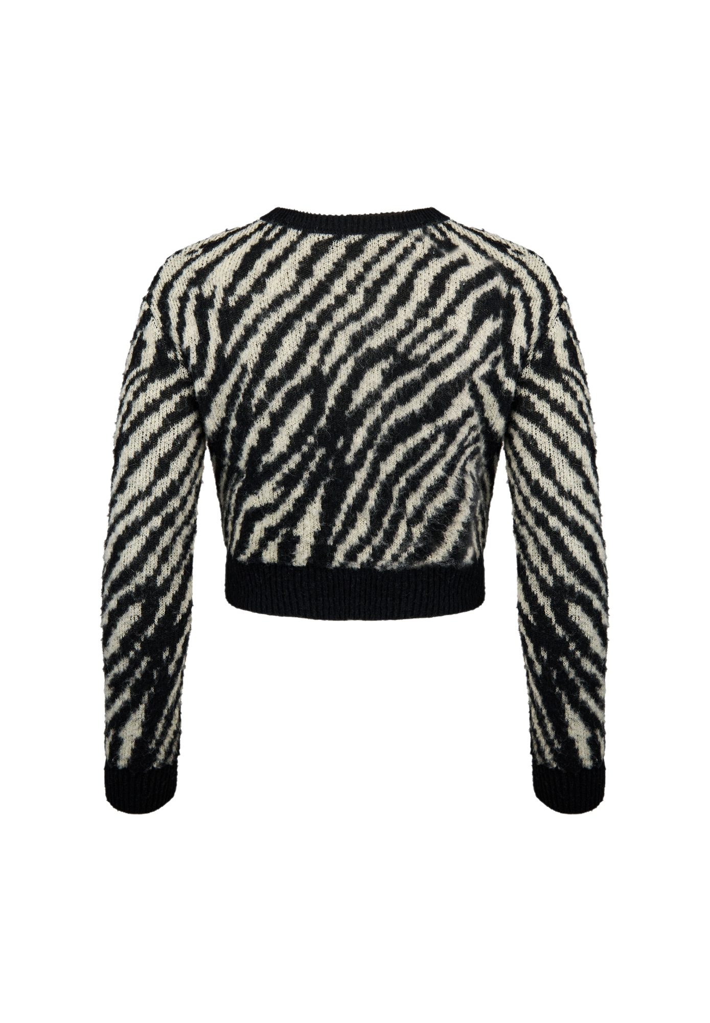 Черный укороченный свитер Celine 