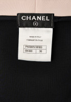 Черно-белый купальник Chanel