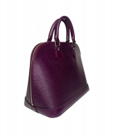 Фиолетовая cумка Louis Vuitton Alma PM Epi