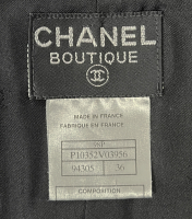 Чёрное платье Chanel