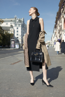 Чёрное платье Chanel